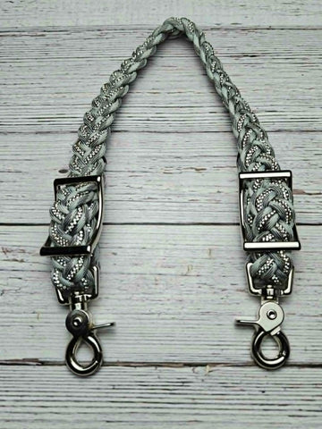 Gray Scale & Clear BLING Wither Strap