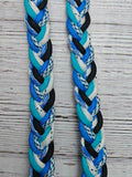 Artic Digital, Black & Turquoise Basic Reins
