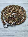 Desert Camo with Black, Rust & Tan Lead Rope