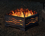 Patriotic Firepit OR $150 Visa Gift Card Raffle