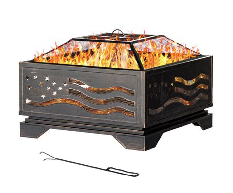 Patriotic Firepit OR $150 Visa Gift Card Raffle