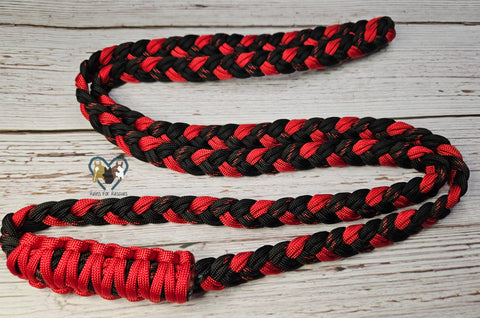 Black, Red & Black Widow Neck Rope