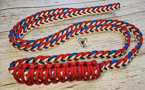 Patriotic Red, White & Blue Neck Rope