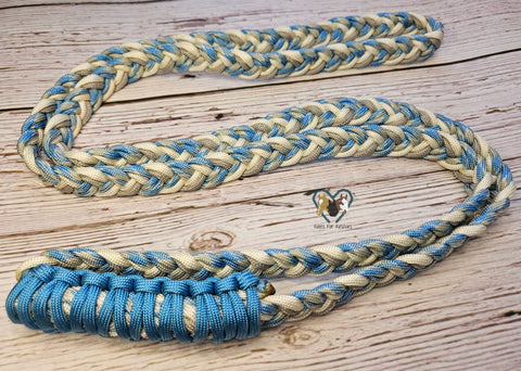 Baby Blue, White, Gray & Carolina Beach Neck Rope