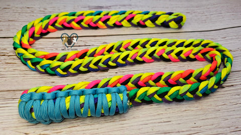 Neon Rainbow Neck Rope