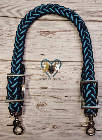 Navy & Turquoise Wither Strap
