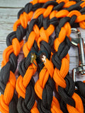 Orange & Black Dog Leash