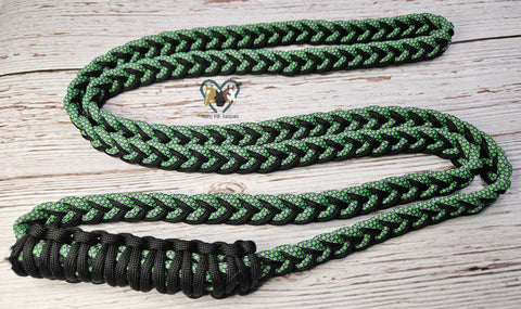 Mint Green & Purple Diamond Neck Rope