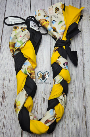 Bee Pattern, Yellow & Black Tail Bag by Cactus Tails