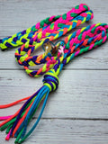 Neon Rainbow Fringe Neck Rope