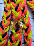 Orange, Yellow & Black Patterned Neck Rope