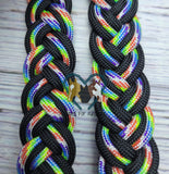 Tie Dye & Black Wither Strap