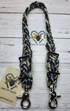 Tie Dye & Black Wither Strap