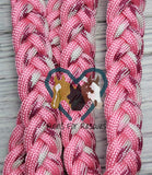 Rose Pink & Breast Cancer Awareness Neck Rope