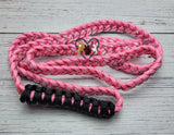 Rose Pink & Breast Cancer Awareness Neck Rope