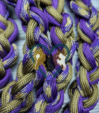 Luxor Lead Rope with Purple & Gold