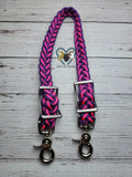 Neon Pink & Purple Wither Strap