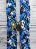 Colonial Blue, Blue Snake, Royal Blue Mountain Neck Rope