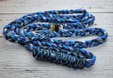 Colonial Blue, Blue Snake, Royal Blue Mountain Neck Rope