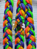 Rockstar with Royal Blue, Gold, Green & Orange Neck Rope