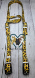 Cheetah Sunflower Headstall