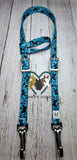 Turquoise Butterfly Headstall