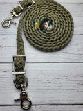 Gold Diamonds Adjustable Riding Reins