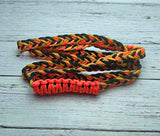 Black, Orange, Neon Yellow with Orange X Neck Rope