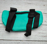 Teal Saddle Bag