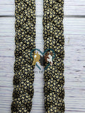 Gold Diamonds Adjustable Riding Reins