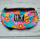 Groovy Smiles Saddle Pouch