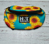 Sunflower Saddle Pouch