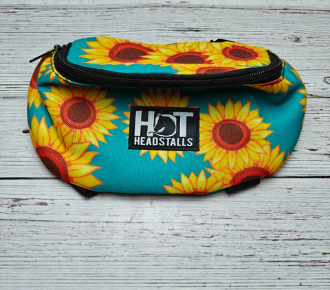 Sunflower Saddle Pouch