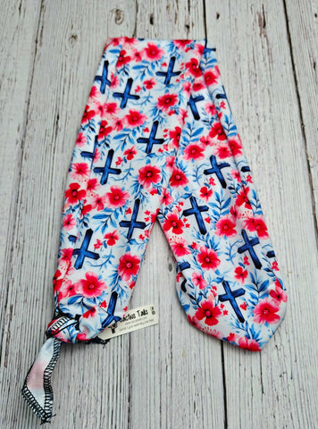 Patriotic Cross Tail Bag