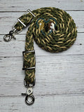 OD & Moss with Tan Adjustable Reins