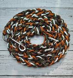 OD Green, Orange, Black, Brown & White Lead Rope