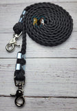 Black Basic Loop Riding Reins