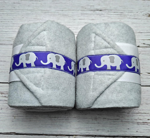 Gray Polos with Elephants