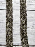 Gold Diamonds Adjustable Riding Reins