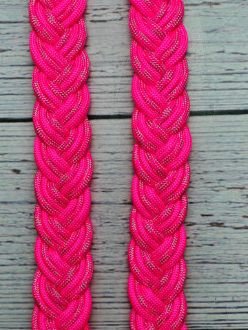 Sugar Rush & Hot Pink Adjustable Reins