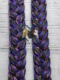 Napa Valley with Pink, Charcoal & Acid Purple Adjustable Reins