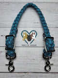 Turquoise Diamond & Sparkle Wither Strap