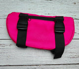 Pink Saddle Pouch