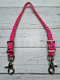 Pink Diamonds & Hot Pink Wither Strap