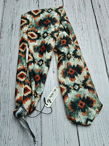 Black/Tan Aztec Tail Bag