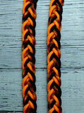 Flame, Orange & Black Basic Reins