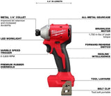 Milwaukee Cordless Impact & Drill Driver Tool Combo RAFFLE