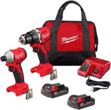 Milwaukee Cordless Impact & Drill Driver Tool Combo RAFFLE