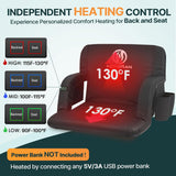 Pair of Two 25" Heated Stadium Seats RAFFLE