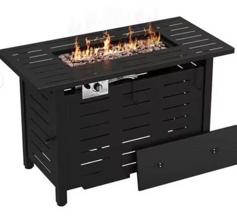 42" Outdoor Propane Fire Pit Table RAFFLE